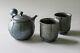 Teapot With Filters (230ml) And Two Cups Set Japanese Tea Set, Teaware