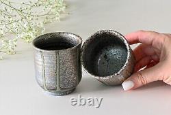 Teapot with Filters (230ml) and Two Cups Set Japanese Tea Set, Teaware