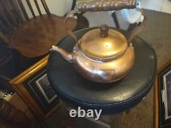 Teapots and cup, 2 tea pots cup. Copper as a set