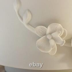 Teavana Orchid Tea Set Bisque Porcelain White