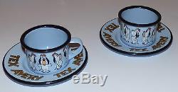 Tex Avery Demons And Merveilles Complete 1996 Tea Set Droopy Red Hot