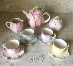 The Bombay Company Spring Blossoms 12 Piece Tea Set EXCELLENT CONDITION