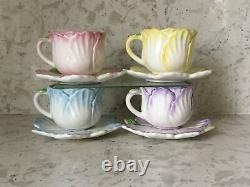 The Bombay Company Spring Blossoms 12 Piece Tea Set EXCELLENT CONDITION