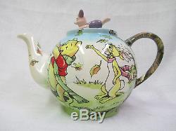 The Disney Character Teapot Collection Pooh's Blustery Day Cardew Design NIB