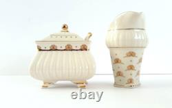The Met x Anthropologie Stoneware Set of Tea Pot Creamer & Sugar Bowl New