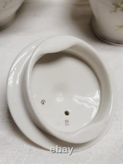 Theodore Haviland NY Rosalinde Floral Tea Pot Set Creamer Sugar
