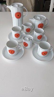 Thomas Rosenthal Germany Eclipse Retro Tea/Coffee Service