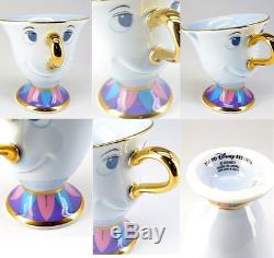 Tokyo Disney limited Beauty and the Beast Mrs Potts pot and Chip Tea cup set