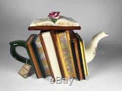 Tony Carter Made in England Limited Edition Poetry Lovers Teapot