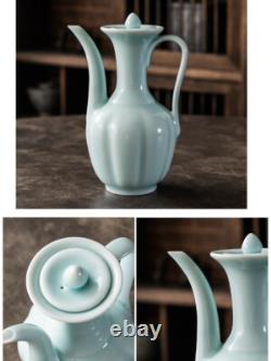 Travel Tea Set With Tea Box Porcelain Tea Pot Canister Jianzhan Cup Tea Mat New