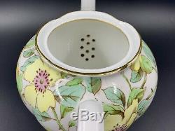 Tuscan British Columbia White Dogwood Teapot Creamer & Sugar Tea Set Bone China