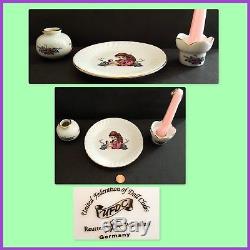 UFDC Reutter BRAND NEW Porcelain Doll Tea Set by KAREN PRINCE-(PLUS BONUSES)