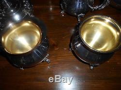 UNUSED TOWLE SILVERPLATE 7 PC. TEA SET