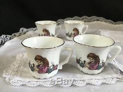 United Federation of Doll Clubs UFDC Reutter Porcelain Tea Set Germany- PERFECT