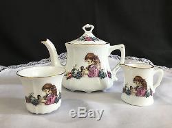 United Federation of Doll Clubs UFDC Reutter Porcelain Tea Set Germany- PERFECT