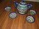 Uzbek Ceramic Teapot/ Tea Set. Made In Uzbekistan
