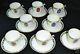 Very Rare Imperial Russian Kornilov Brothers 10 Piece Cups & Saucers Set