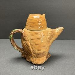 VTG 80s Otagiri Owl Tea Set by Mary Ann Baker 9 Pc Ceramic Teapot, Mugs & More