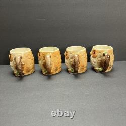 VTG 80s Otagiri Owl Tea Set by Mary Ann Baker 9 Pc Ceramic Teapot, Mugs & More
