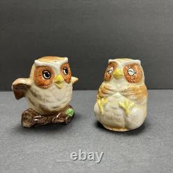 VTG 80s Otagiri Owl Tea Set by Mary Ann Baker 9 Pc Ceramic Teapot, Mugs & More