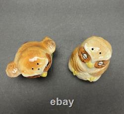 VTG 80s Otagiri Owl Tea Set by Mary Ann Baker 9 Pc Ceramic Teapot, Mugs & More