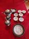 Vtg Hadson Japan Moriage Dragonware Tea Service For 6