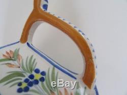 VTG Henriot Quimper France Tea/Coffee Pot Set of 3