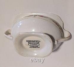 VTG W. H. Grindley WINDSOR IVORY Teapot, Cream & Covered Sugar