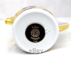 Value $795 New Versace by Rosenthal Vanity Teapot, ITALY