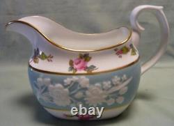 Very Rare Set-spode Copeland Y6447old Colony Roseteapot Creamer Sugar Bowl Eng