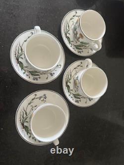 Villeroy & Boch Botanic Teapot Set with 4 cups & saucers, more