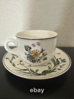 Villeroy & Boch Botanic Teapot Set with 4 cups & saucers, more