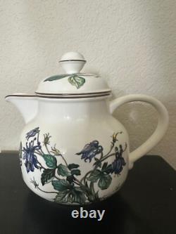 Villeroy & Boch Botanic Teapot Set with 4 cups & saucers, more