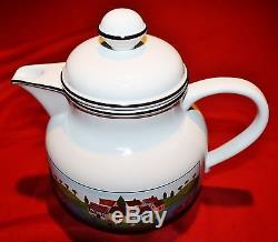 Villeroy & Boch Design Naif 11 Piece Service Set Coffee Pot, Teapot, Sugar