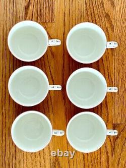 Villeroy & Boch Flora Bella Tea Set with Coffee/Tea Pot & 6 Cups/Saucers EUC