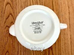 Villeroy & Boch Flora Bella Tea Set with Coffee/Tea Pot & 6 Cups/Saucers EUC