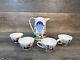 Villeroy & Boch Le Ballon Porcelain Jean Mercier Tea Pot With 4 Cups