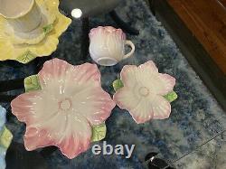 Vintage1992 Bombay Co. Tea set Flowers