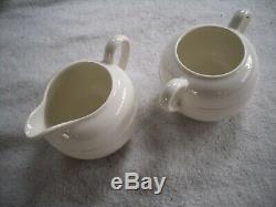 Vintage 1950s Unused Ceramic PEARL COSYPOT Teapot Set with Stainless, Heat Cover