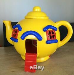 Vintage 1981 The Big Yellow Teapot Play Set Bluebird Toys