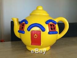 Vintage 1981 The Big Yellow Teapot Play Set Bluebird Toys