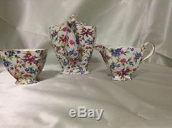 Vintage 1995 Royal Winton/Grimwades Old Cottage Chintz Pattern Tea Set