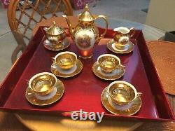 Vintage 22 Kt. Gold Victorian Style Bavarian Tea Service and more