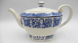 Vintage 3 Piece 1934 Wedgwood Yale University Teapot Set Made In England