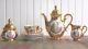 Vintage 8 Piece Porcelain 22 K Rzb Fragonard Courting Couple Teapot Tea Set