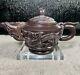 Vintage 9-piece Set Hand Carved Stone Tea Set Withempaistic Dragon Tea Pot Marked