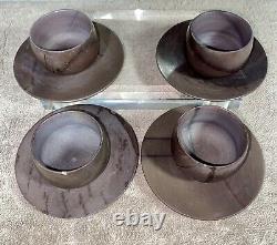 Vintage 9-Piece Set Hand Carved Stone Tea Set WithEmpaistic Dragon Tea Pot Marked