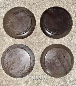 Vintage 9-Piece Set Hand Carved Stone Tea Set WithEmpaistic Dragon Tea Pot Marked