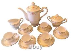 Vintage Albion7 Japan Tea Service set in Pristine Condition Never Used 17 Pieces