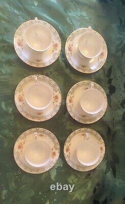 Vintage Albion7 Japan Tea Service set in Pristine Condition Never Used 17 Pieces